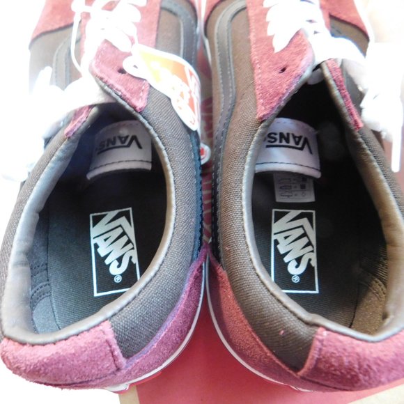 VANS Ward Suede/Canvas Port Royale /White Youth Kids Sneakers Size 6 New in Box - Picture 4 of 8